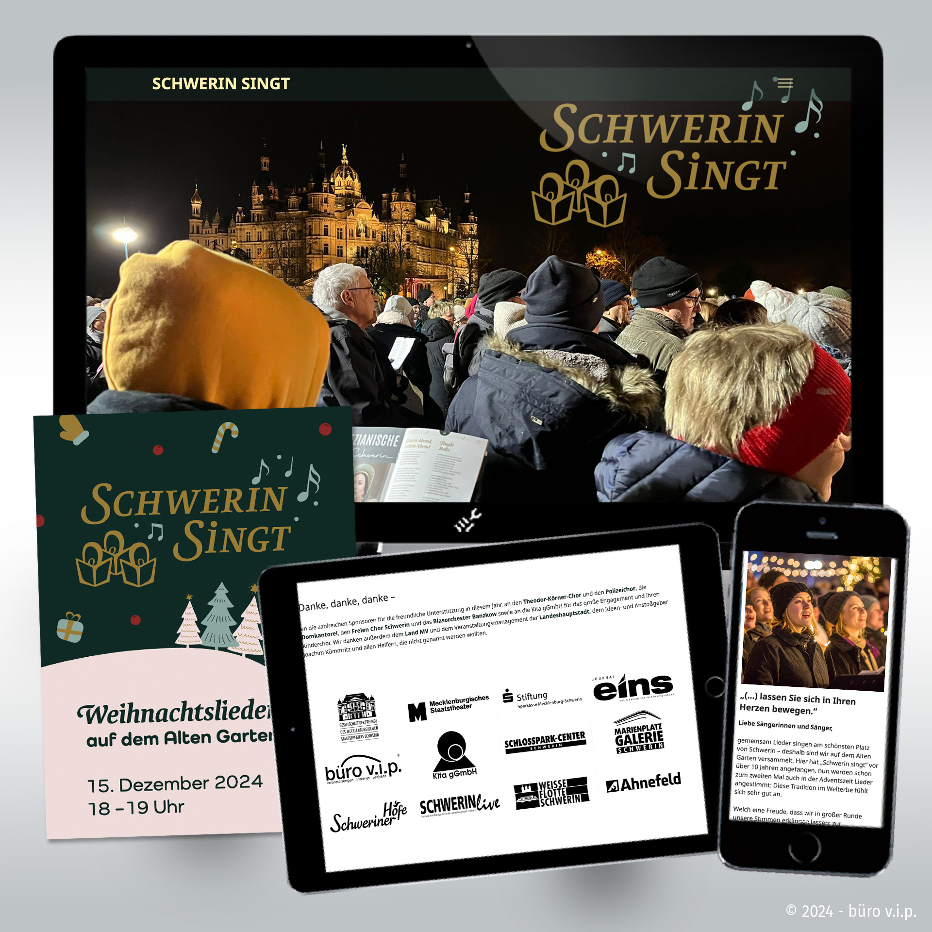 Webdesign Schwerin singt